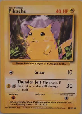 Unlimited Base Set card example