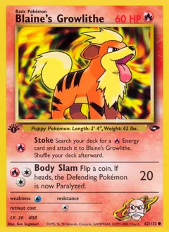 Thumbnail for Blaine's Growlithe