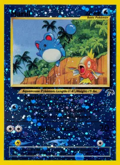 A picture of the Marill Pokemon card from Southern Islands